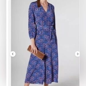 LK Bennet silk jumpsuit size 2